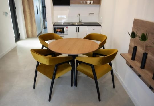 Apartman superior 4, pogled na kuhinju.