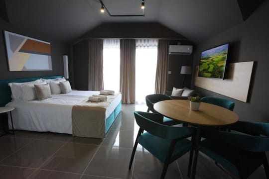 Apartman superior 4, pogled na kuhinju.