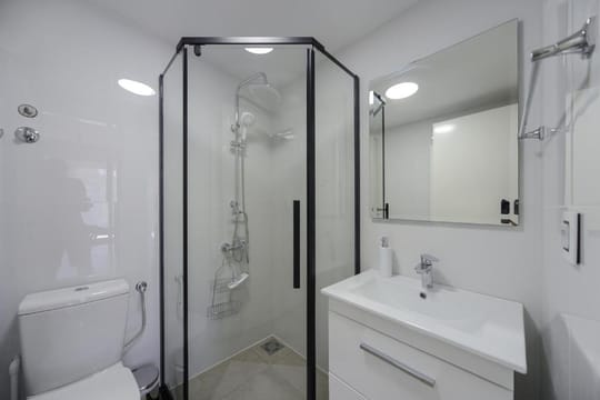 Apartman superior 4, pogled na kuhinju.