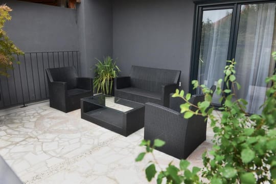 Apartman superior 4, pogled na kuhinju.