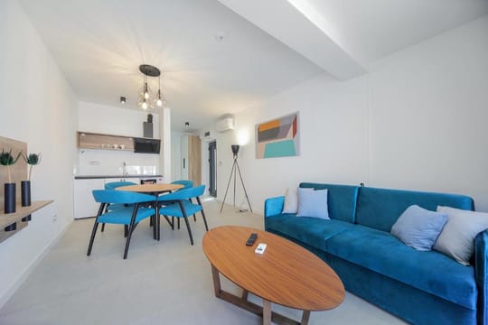 Apartman superior 4, pogled na kuhinju.