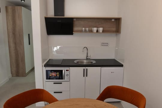 Apartman superior 4, pogled na kuhinju.