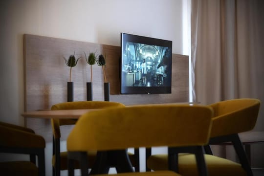Apartman superior 4, pogled na kuhinju.
