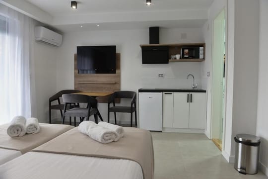 Apartman superior 4, pogled na kuhinju.