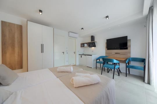 Apartman superior 4, pogled na kuhinju.