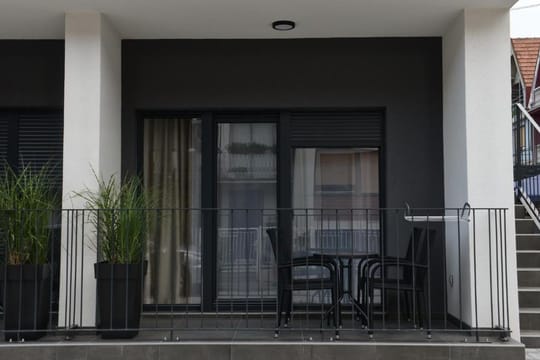 Apartman superior 4, pogled na kuhinju.