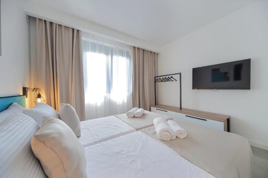 Apartman superior 4, pogled na kuhinju.