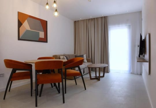 Apartman superior 4, pogled na kuhinju.