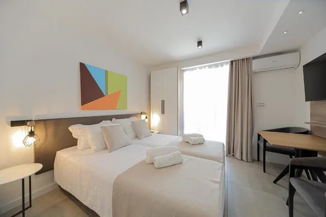 Studio apartman spavaći deo