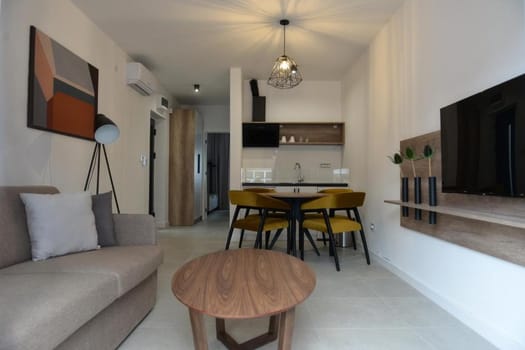Apartman Superior 4 pogled iz dnevne sobe.
