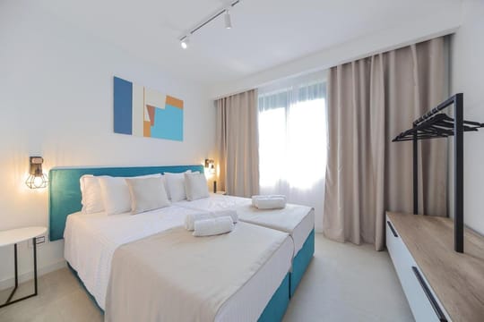 Veliki king size krevet, u svim apartmanima.